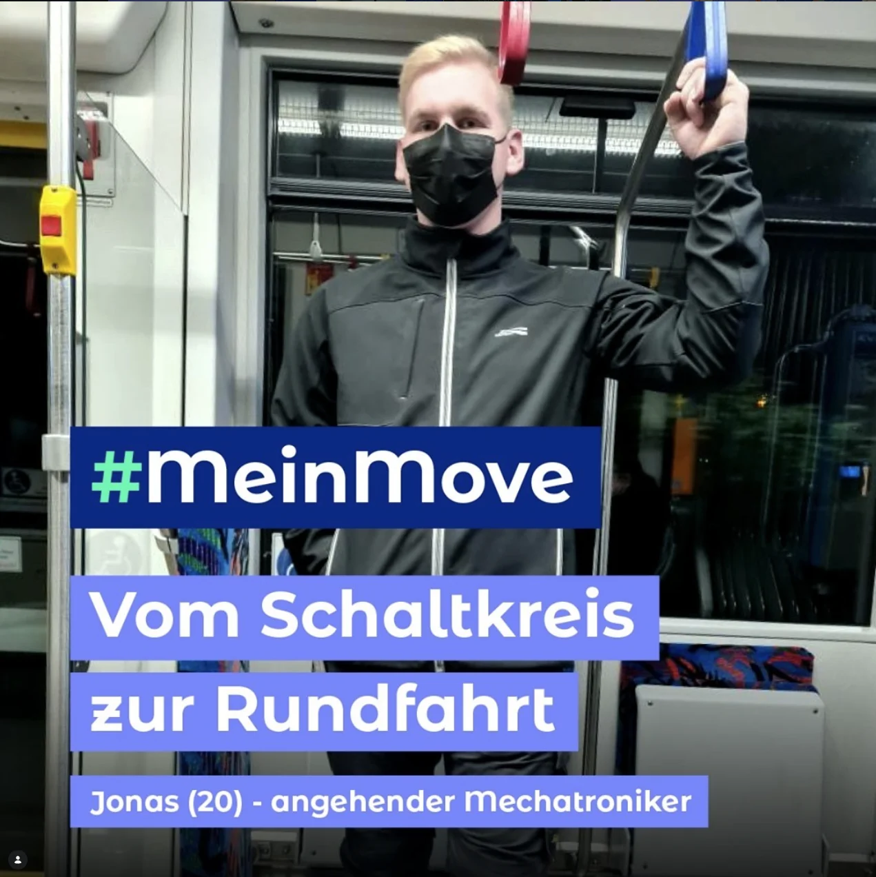 Instagram-Arbeitsprobe für das AzubiTicket MV, Motiv 5, Slide 1